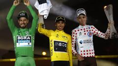 Palmarés de Egan Bernal tras su título del Tour de Francia