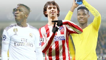 Mbappé, Felix, Fati, Vinicius... Generation Z shines in UCL