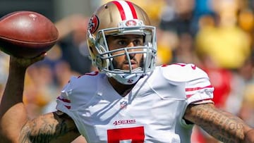 Colin Kaepernick busca un nuevo equipo en la NFL.