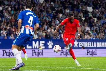 Lukebakio.
Espanyol - Sevilla