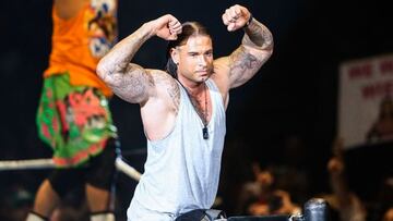 Tim Wiese durante su debut en la WWE.