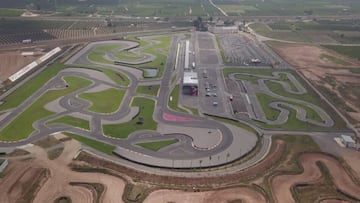 Vista a¨¦rea del Aspar Circuit.