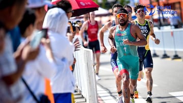 Crisanto Grajales ganó oro en Mundial de triatlón