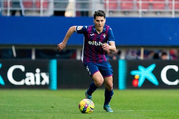 Álvaro Tejero en su regreso tras la lesión