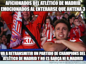 Atletico de Madrid, PSG, Bayern...Los mejores memes de la jornada de Champions League