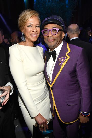 Tonya Lewis Lee y Spike Lee.