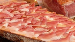 Imagen de jam&oacute;n ib&eacute;rico.