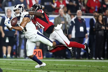 El registro de la victoria de los Falcons en Los Angeles