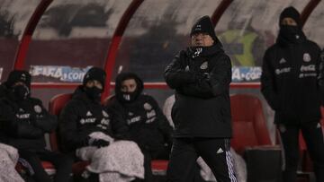 Gerardo Martino durante el partido contra Canadá