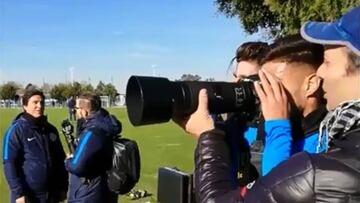 ¿Tiene talento?: ¡Paulo Díaz fue el fotógrafo de San Lorenzo!