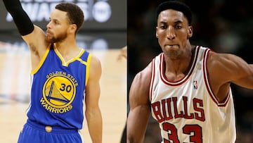 Pippen: "Curry no es dominante ni el mejor en los Warriors"