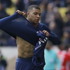 Tremendo enfado de Mbappé