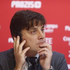 Vincenzo Montella: "Tengo mucha estima por Luis Muriel"