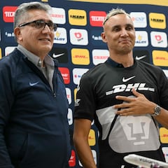 Keylor deja su futuro en manos de Pumas: “Hasta que quieran que esté”