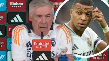 La pregunta sobre Mbappé y su salud mental que no gustó demasiado a Ancelotti: oigan el final