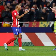 El Atlético sonríe: Reinildo ha vuelto