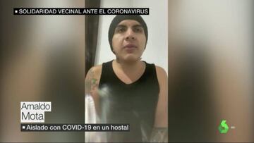 El infierno de un turista después de contagiarse por coronavirus