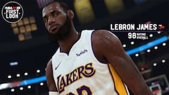 NBA 2K19 revela la valoración de LeBron James
