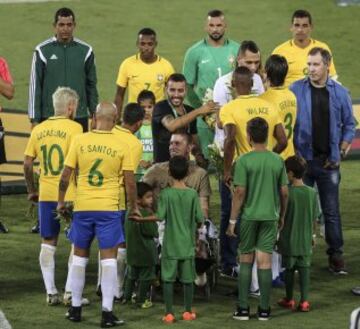 Fue un partido con pocas emociones en la cancha.