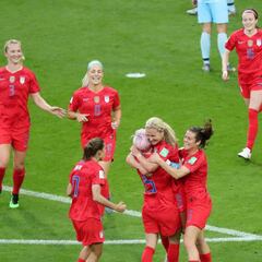 USA women's team, the oldest of the World Cup