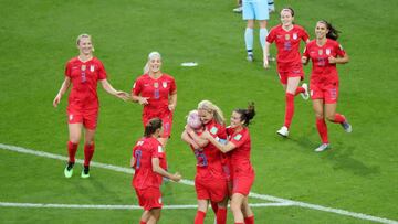 USA women's team, the oldest of the World Cup