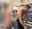 ¡Así queda Canelo después de un entrenamiento!