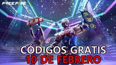 Free Fire | Códigos de hoy sábado 10 de febrero de 2024: recompensas gratis