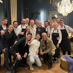 Amar, el restaurante de Barcelona en el que cenaron Obama, Springsteen y Spielberg