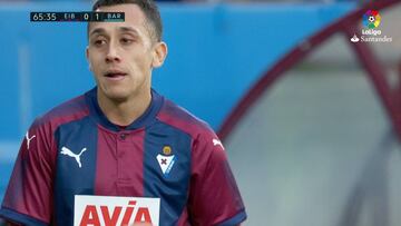 Eibar arde: impunidad para Suárez y expulsíon para Orellana... ¿doble rasero?