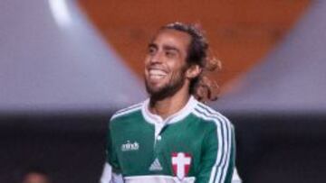 Jorge Valdivia ríe por la futura renovación con Palmeiras.