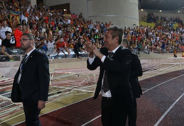 Peter Lim celebró en Mónaco la clasificación para la liguilla de la Champions. 