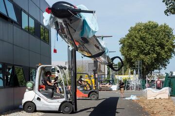 Así se construyó el maxi-trimarán Sodebo Ultim 3