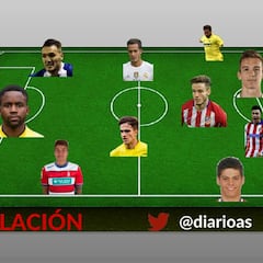 El once ideal de Comunio contra el once de revelaciones