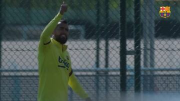 La adaptación de Vidal y el Barcelona tras la cuarentena
