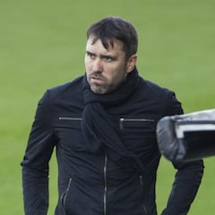 Coudet: "¿Rubén? Cuando un jugador siente algo en la zona de la rodilla, no es bueno..."