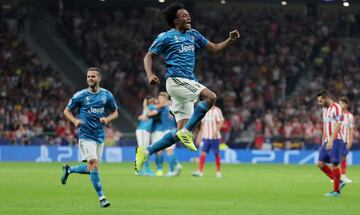 0-1. Juan Cuadrado celebró el primer gol.