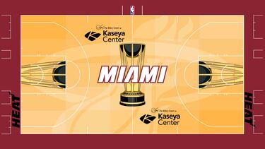 La NBA ‘modifica’ sus canchas para la Copa: así son las 30 pistas de la NBA Cup