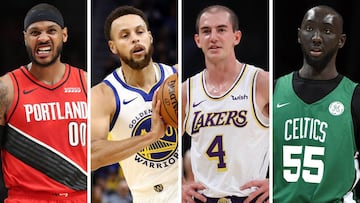 Las 'sorpresas' de la votaci¨®n: Curry, Fall, Caruso, Carmelo...