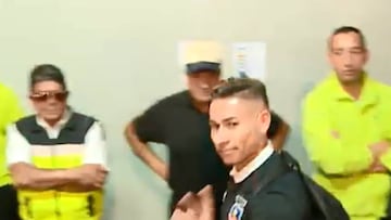 La alegre salida del plantel albo después de ganarle a la U