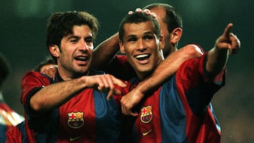 ALEGRIAS DEL BARCELONA RIVALDO Y FIGO