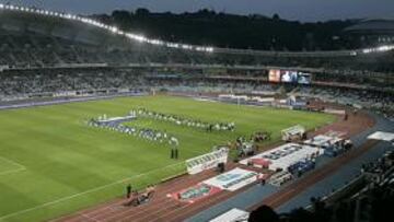 <b>EXPECTACIÓN. </b>Las gradas del estadio de Anoeta estarán repletas.