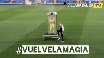 Santi Cazorla's stunning 'Houdini- style' unveiling at Villarreal
