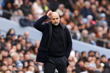 Pep Guardiola sufrió mucho ante el Everton. 