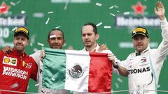 A Vettel no le gustó el trofeo del GP de México ni 'Marioachi'