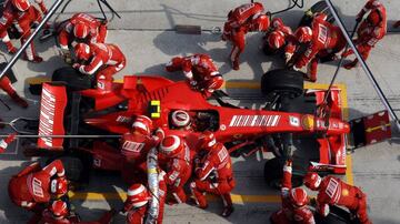 Ferrari en la actual F1.
