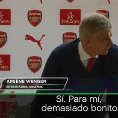 Así reaccionó Arsene Wenger tras el 'Panenka' de Alexis