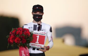 Marc Hirschi, ganador del Premio de la combatividad del Tour de Francia 2020.