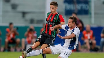 El lateral derecho fue promovido en 2014 al primer equipo de U. Católica pero jamás debutó. Hoy es figura de Palestino y ha cumplido grandes actuaciones en Copa Libertadores.