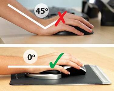 Cómo prevenir el dolor de muñeca delante del computador