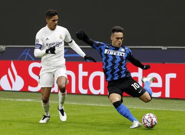 Varane y Lautaro.